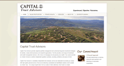 Desktop Screenshot of capitaltrustadvisors.com