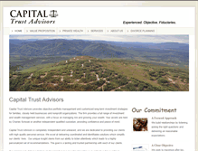 Tablet Screenshot of capitaltrustadvisors.com